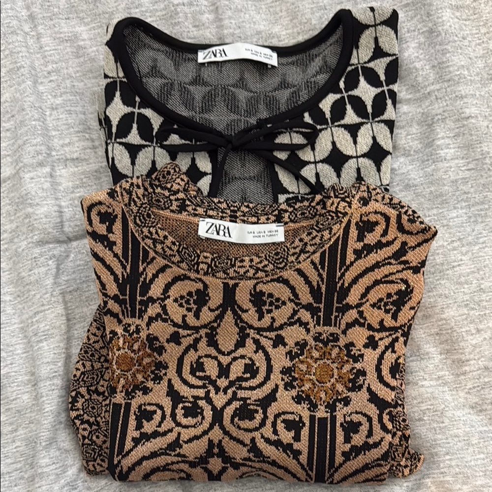 Zara Top Shirt Bundle sz Small